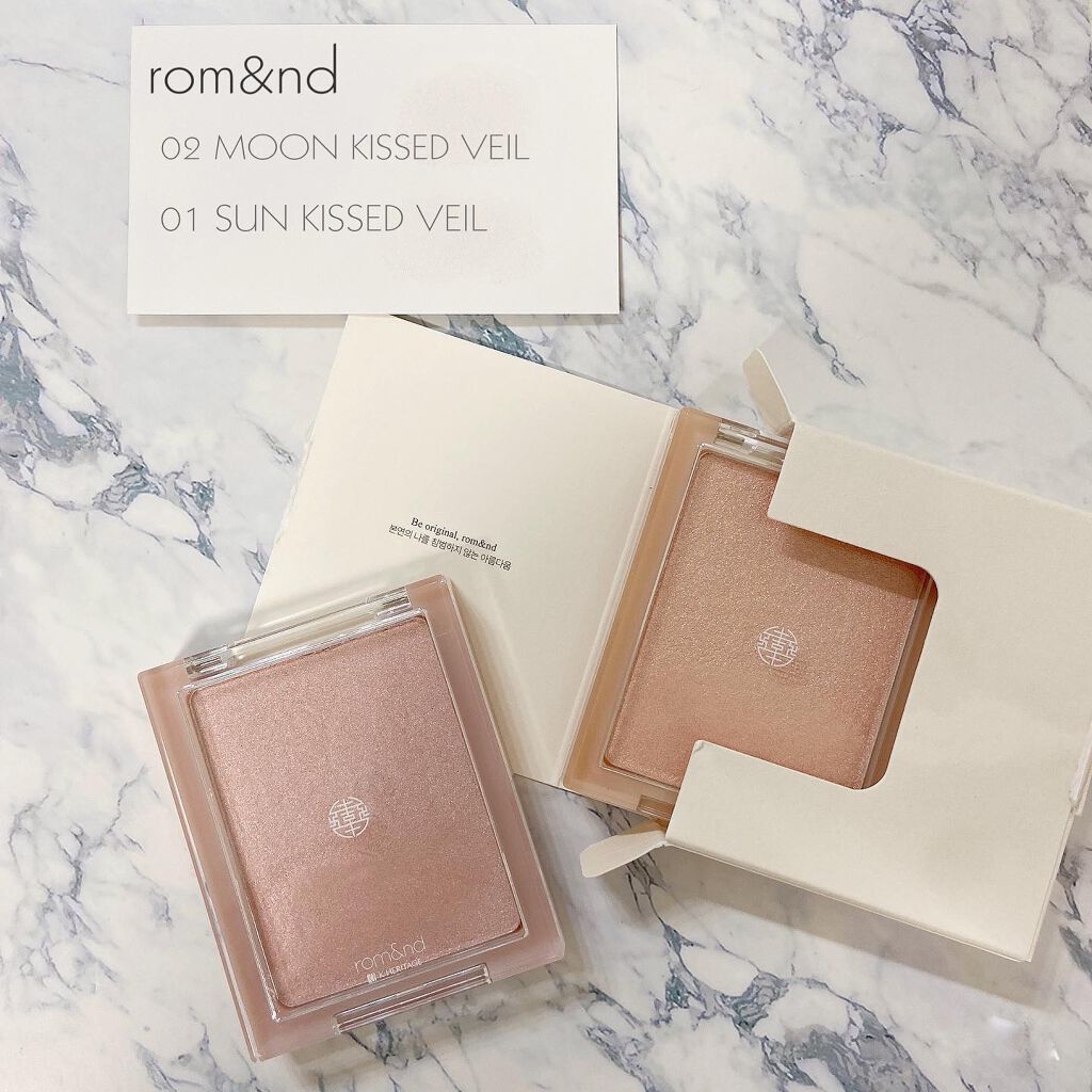 ヴェールライター/rom&nd/パウダーハイライトを使ったクチコミ（1枚目）