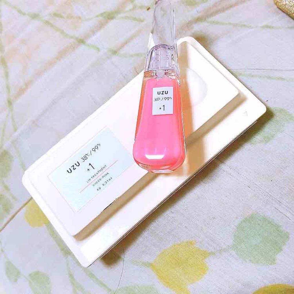 38°C / 99°F リップトリートメント (リップ美容液)/UZU BY FLOWFUSHI/リップケアを使ったクチコミ（1枚目）