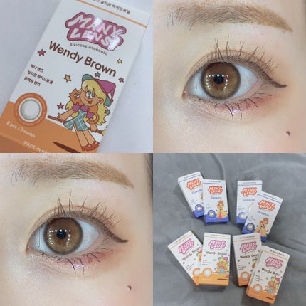 MANY LENS/MANY LENS/カラーコンタクトレンズを使ったクチコミ(1枚目)