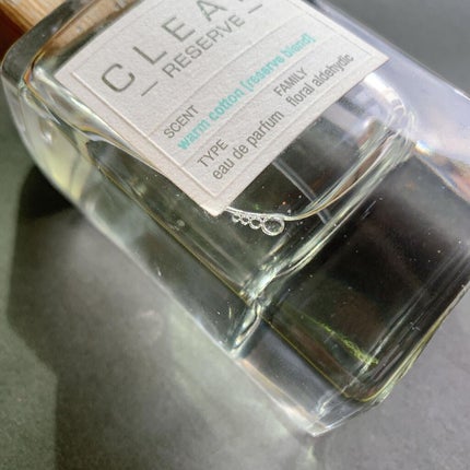試してみた】CLEAN クリーン リザーブ ウォームコットン 試してみた】CLEAN クリーン リザーブ ウォームコットン