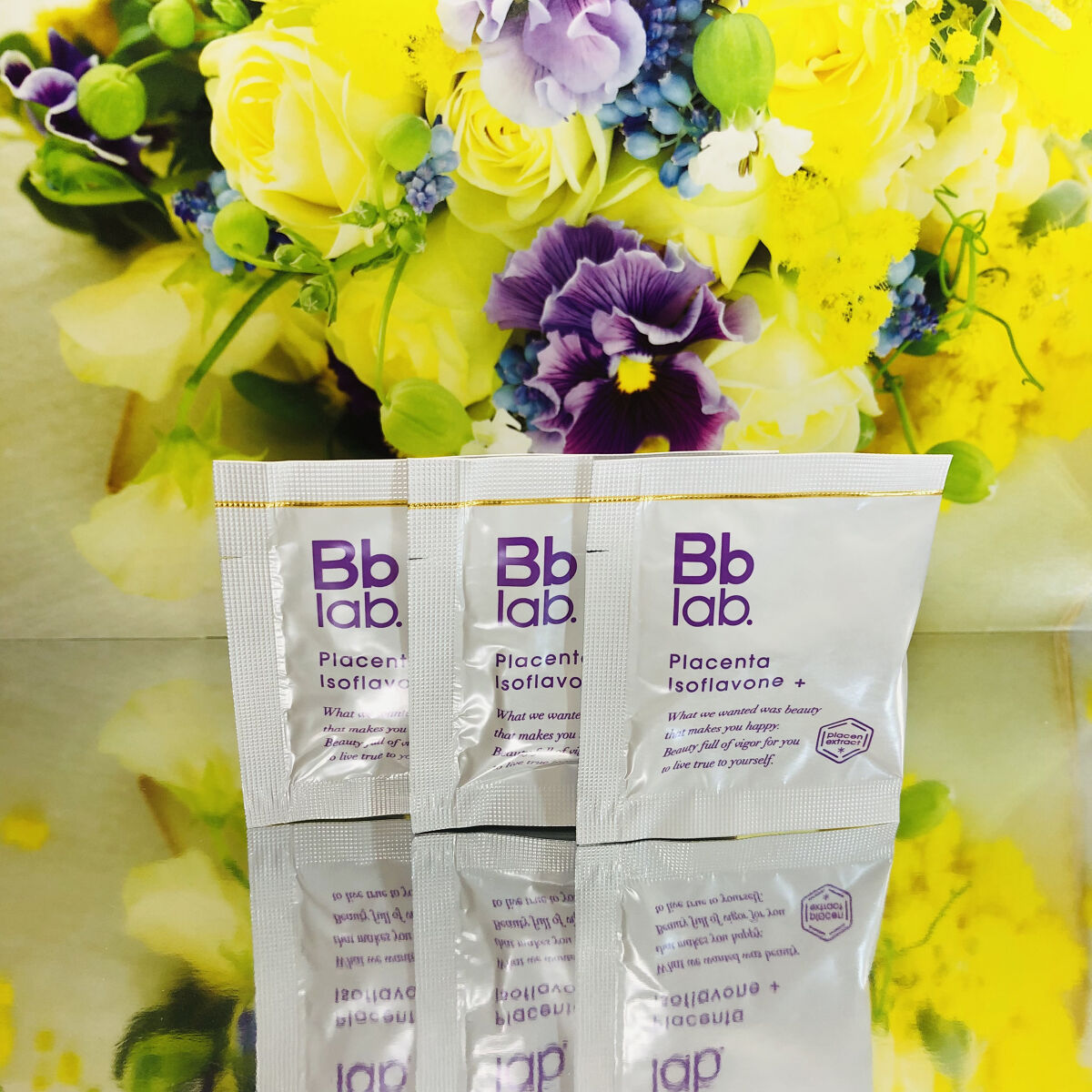 BB LAB Placenta Isoflavone +のクチコミ「株式会社ビービーラボラトリーズ
プラセンタ　イソフラボン+

豊富な美容成分をたっぷり含んだ「.....」（1枚目）