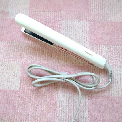 ストレートアイロン ナノケア EH-HS0E/Panasonic/ストレートアイロンを使ったクチコミ(1枚目)