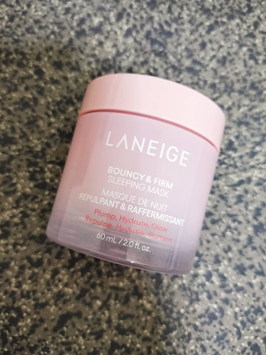 バウンシースリーピングマスク/LANEIGE/フェイスクリームを使ったクチコミ（1枚目）