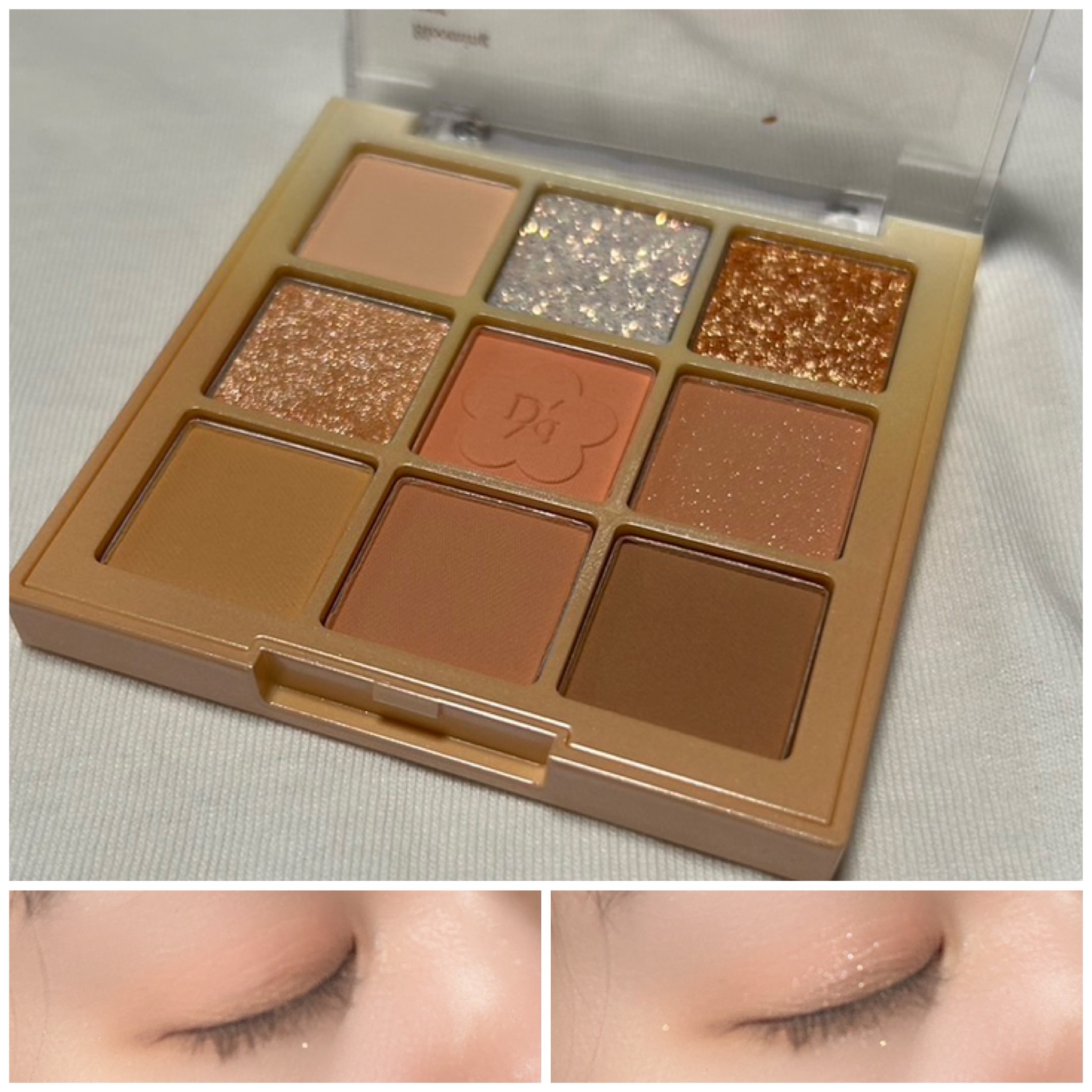 シャドウパレット/dasique/アイシャドウパレットを使ったクチコミ（3枚目）