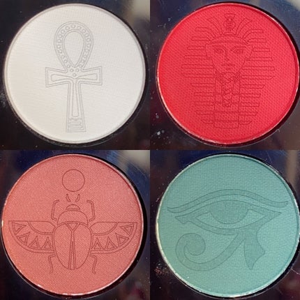 大英博物館 エジプトシリーズ アイシャドウパレット/ZEESEA/アイシャドウパレットを使ったクチコミ(4枚目)