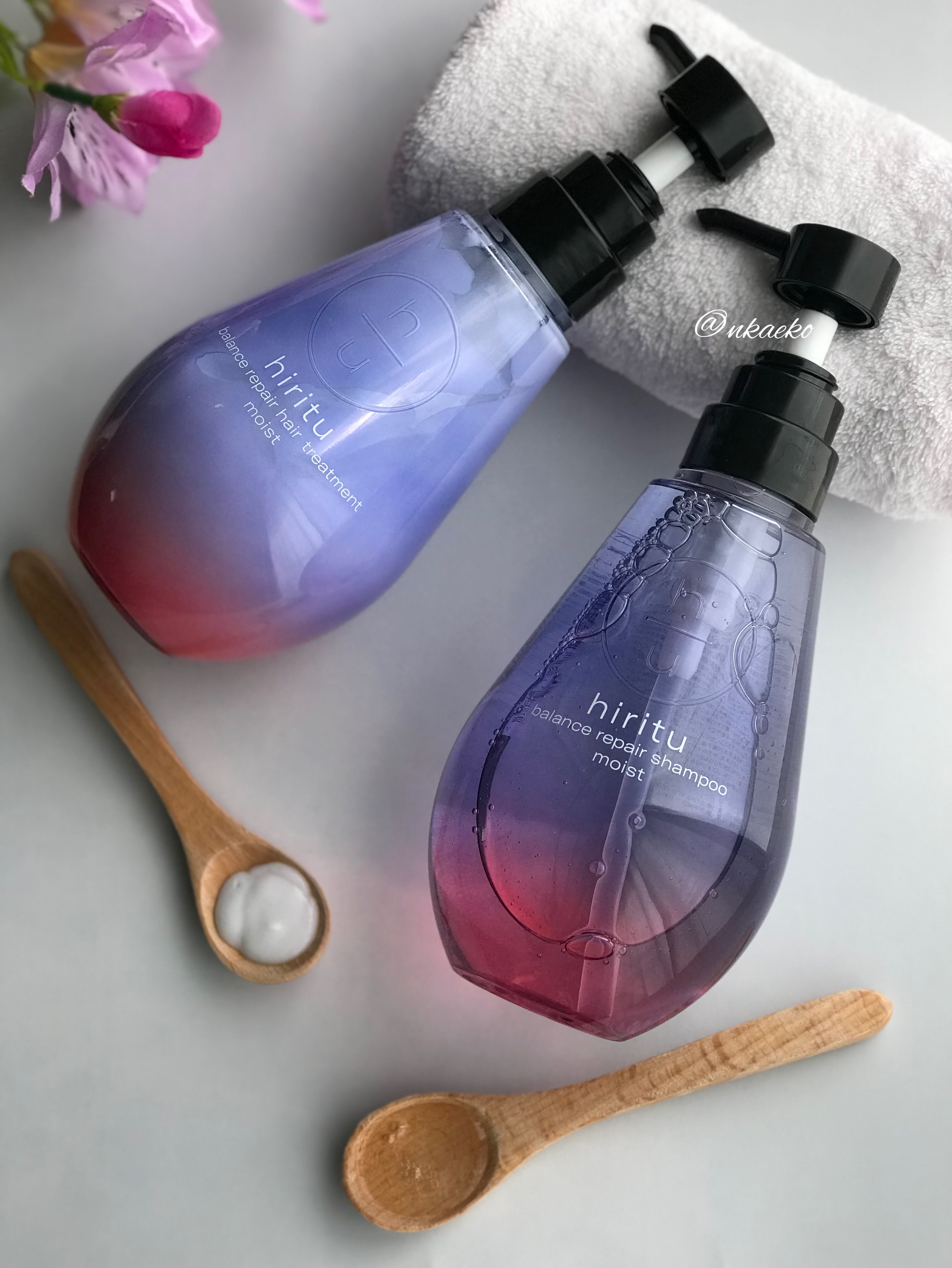 バランスリペアヘアオイル モイスト/hiritu/ヘアオイルを使ったクチコミ（2枚目）