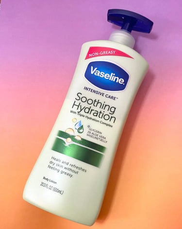 Intensive Care™ Soothing Hydration Lotion/ヴァセリン/ボディローションを使ったクチコミ（1枚目）