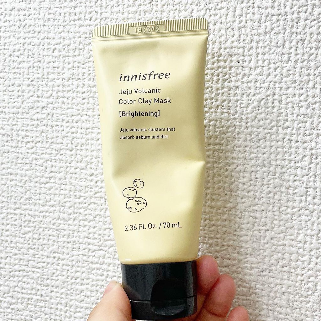 innisfree ヴォルカニック カラークレイマスクのクチコミ「💛 【 Innisfree 】jeju volcanic  color cray mask b.....」（1枚目）