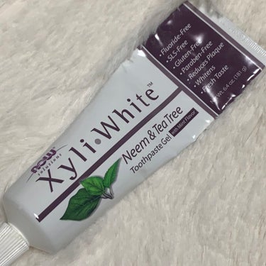 XyliWhite Toothpaste Gel Refreshmint/Now Foods/歯磨き粉を使ったクチコミ（1枚目）