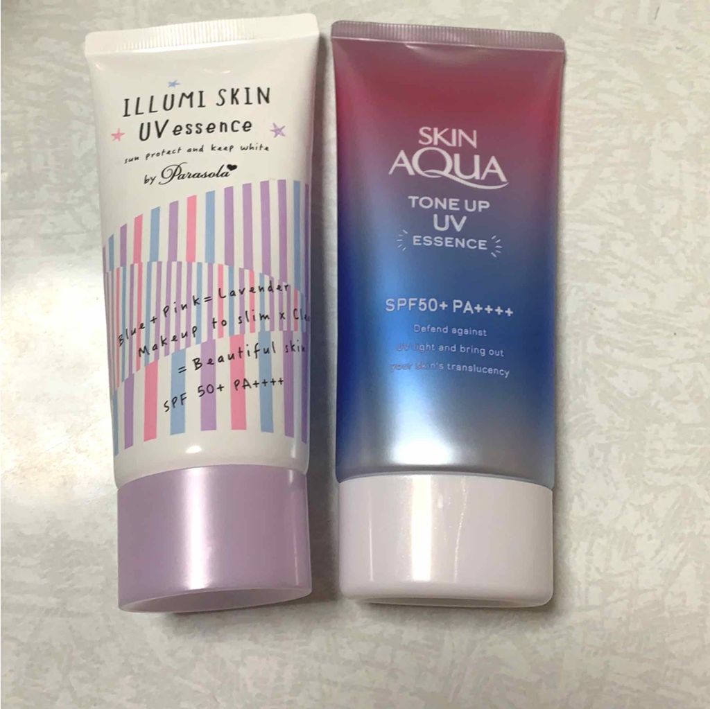 パラソーラ イルミスキンUVエッセンス（旧品）/パラソーラ/日焼け止め・UVケアを使ったクチコミ（1枚目）