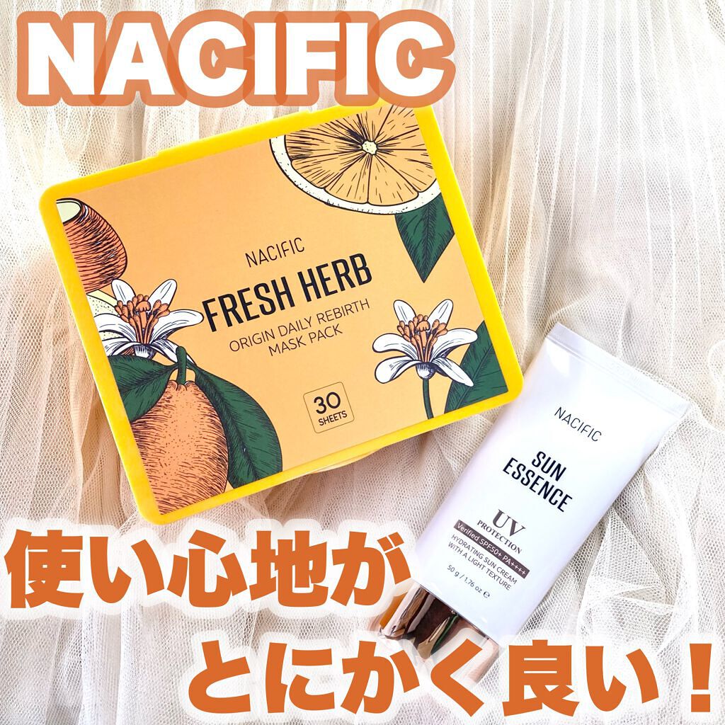 フレッシュハーブオリジンデイリーマスクパック/NACIFIC/シートマスク・パックを使ったクチコミ（1枚目）