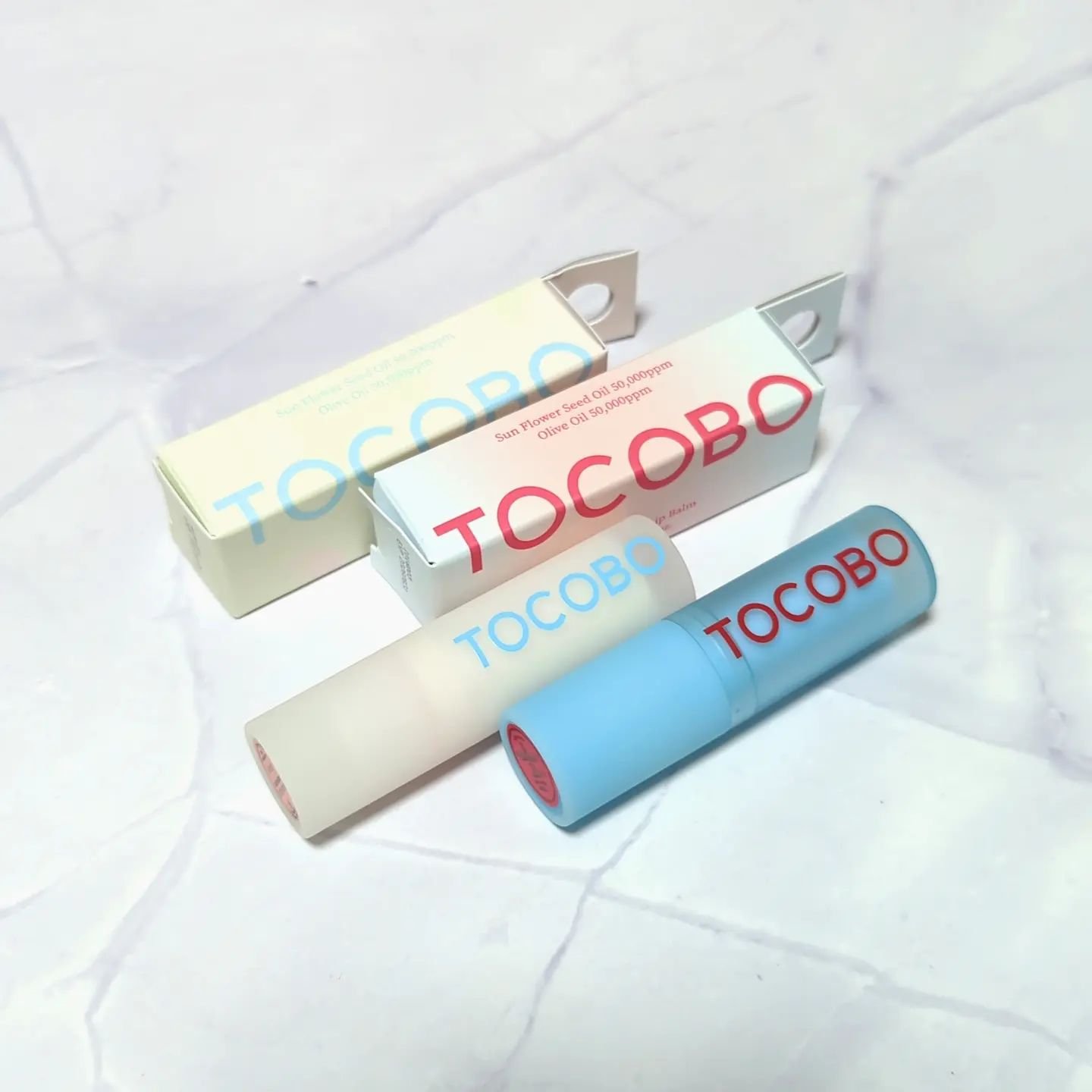 グラスティンティッドリップバーム/TOCOBO/リップバームを使ったクチコミ（3枚目）