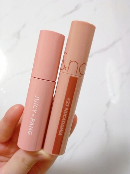 ジューシーラスティングティント/rom&nd/リップティントを使ったクチコミ(7枚目)