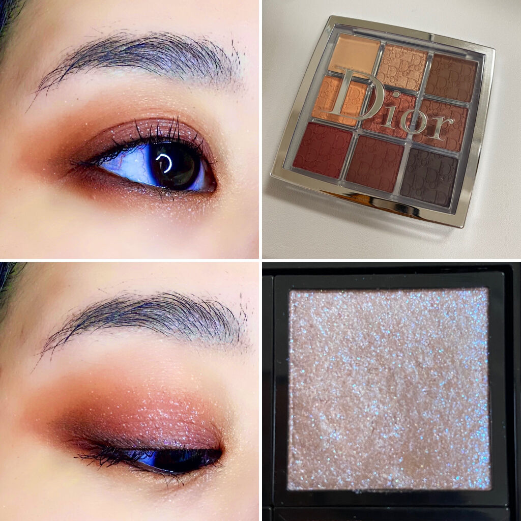 Dior・ADDICTIONのパウダーアイシャドウを使った口コミ -赤スモーキー