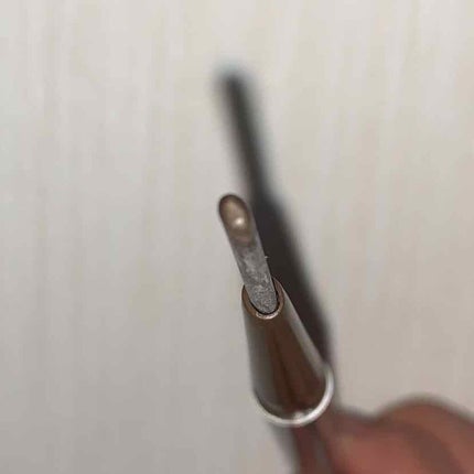 だ円芯 アルミ アイブローペンシル/DAISO/アイブロウペンシルを使ったクチコミ(3枚目)