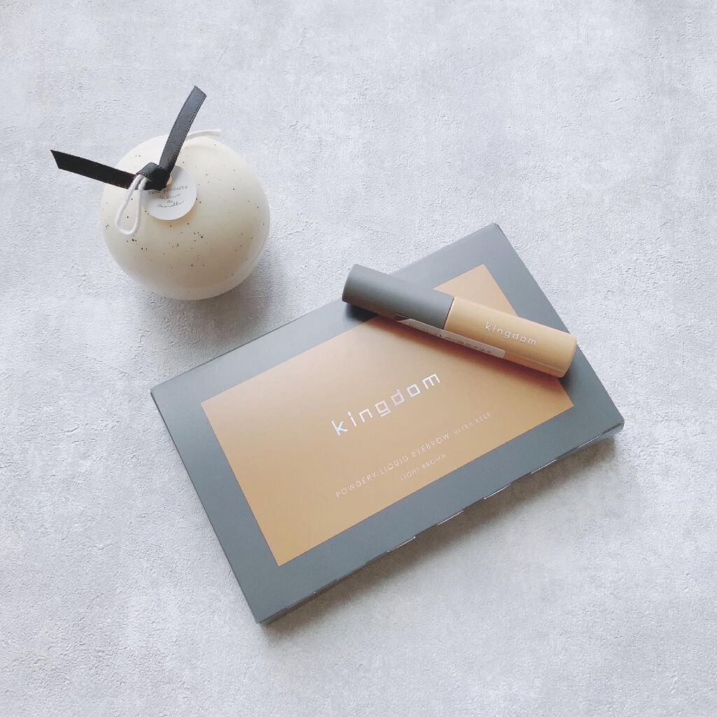 パウダリーリキッドアイブロウ ウルトラキープ		/キングダム/リキッドアイブロウを使ったクチコミ(1枚目)