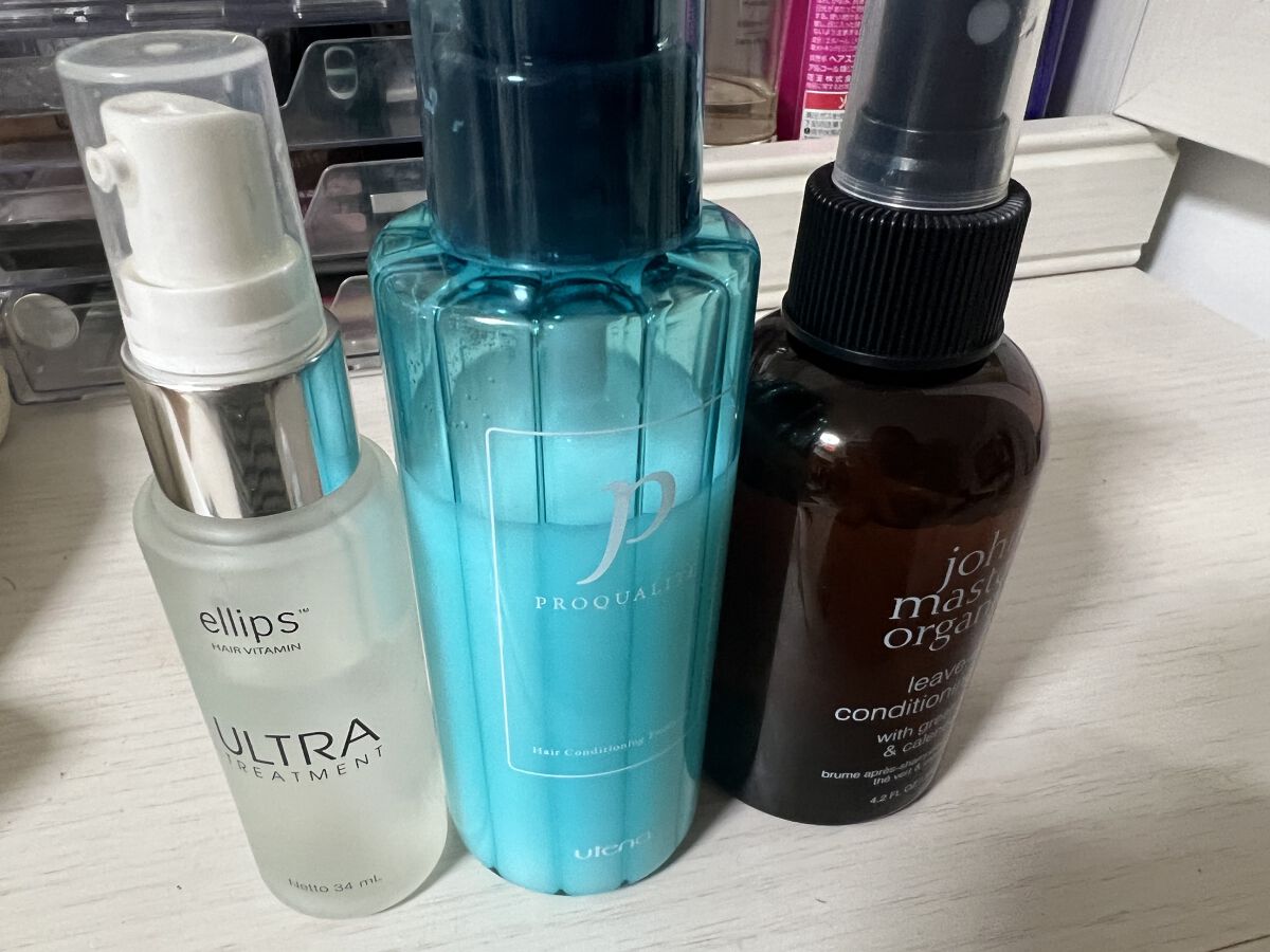 G&Cリーブインコンディショニングミスト N/john masters organics/アウトバストリートメントを使ったクチコミ（1枚目）