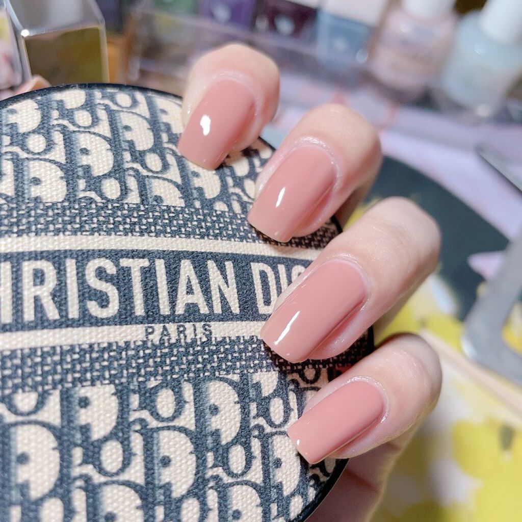 ネイルポリッシュ EX-37 クリームローズ/RMK/マニキュアを使ったクチコミ（3枚目）