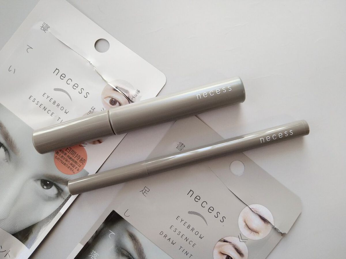 necess まゆ美容液ティント/コジット/眉ティントを使ったクチコミ（2枚目）