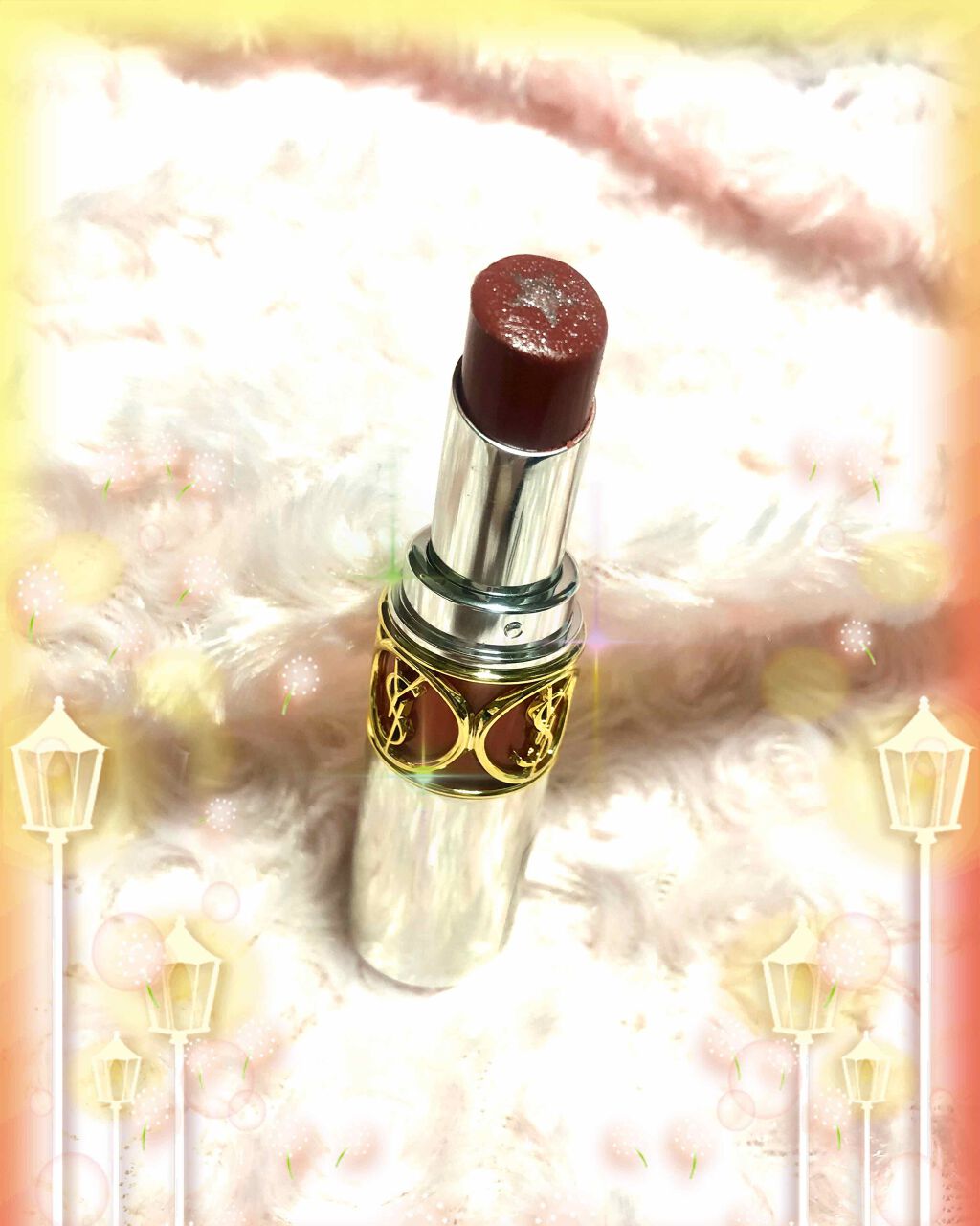 ルージュ ヴォリュプテ ロックシャイン/YVES SAINT LAURENT BEAUTE/口紅を使ったクチコミ(1枚目)