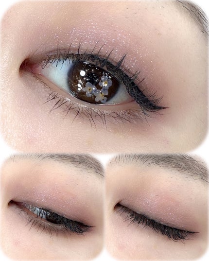 スキルレスライナー 01.パーフェクトブラック/LUMIURGLAS/リキッドアイライナーを使ったクチコミ(3枚目)