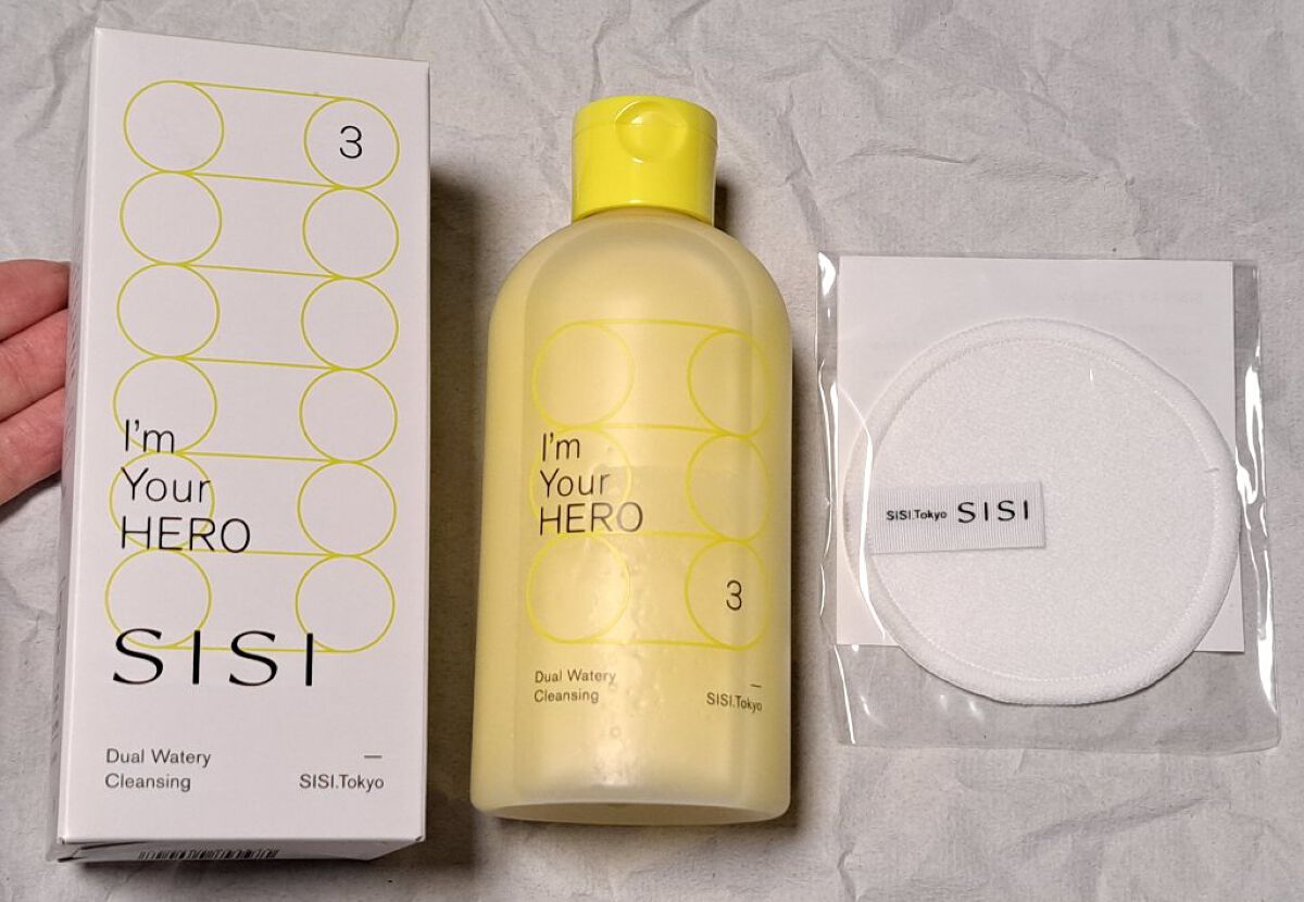 アイムユアヒーロー/SISI/クレンジングウォーターを使ったクチコミ（1枚目）