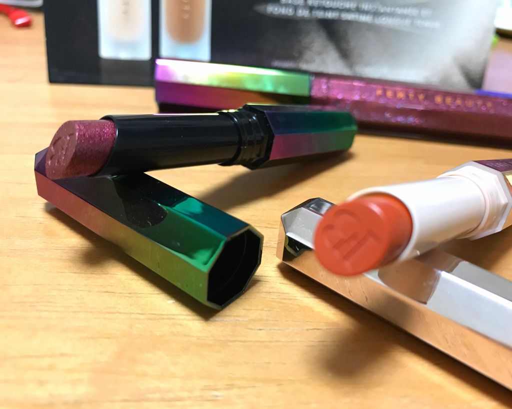 fenty beauty STARLIT LIP/FENTY BEAUTY BY RIHANNA/口紅を使ったクチコミ(2枚目)