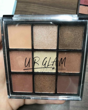 UR GLAM　BLOOMING EYE COLOR PALETTE/U R GLAM/アイシャドウパレットを使ったクチコミ（1枚目）