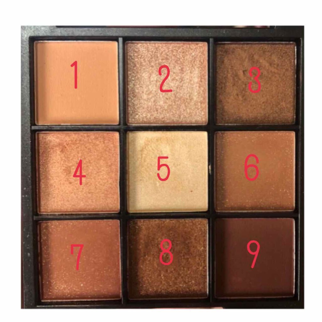 UR GLAM BLOOMING EYE COLOR PALETTE/U R GLAM/アイシャドウパレットを使ったクチコミ(1枚目)