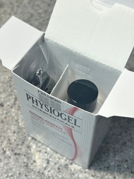 ディメラナイザートーニングアンプル/PHYSIOGEL/美容液を使ったクチコミ(2枚目)