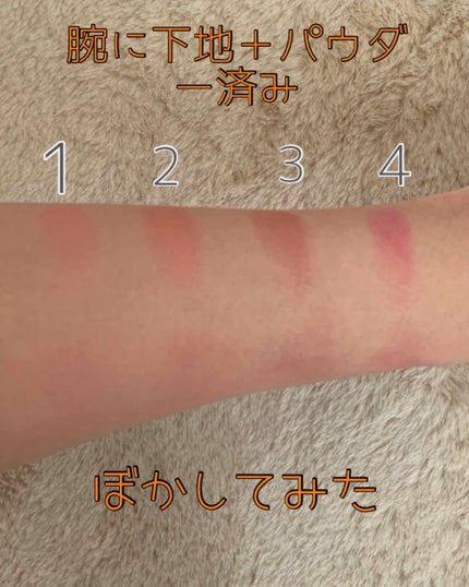 クリーム ブラッシュ パレット/e.l.f. Cosmetics/ジェル・クリームチークを使ったクチコミ(3枚目)