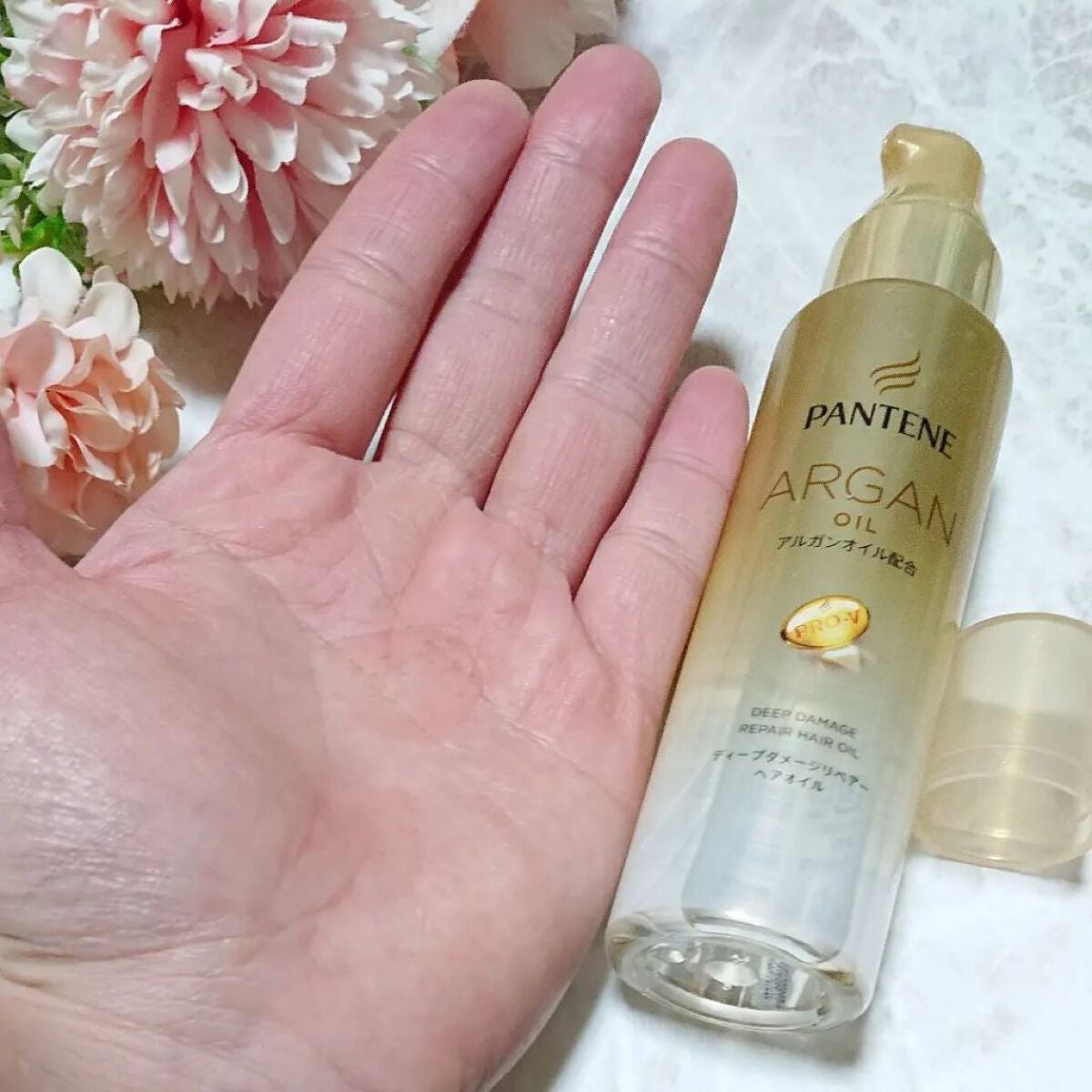 ディープダメージリペアー ヘアオイル/パンテーン/ヘアオイルを使ったクチコミ(4枚目)