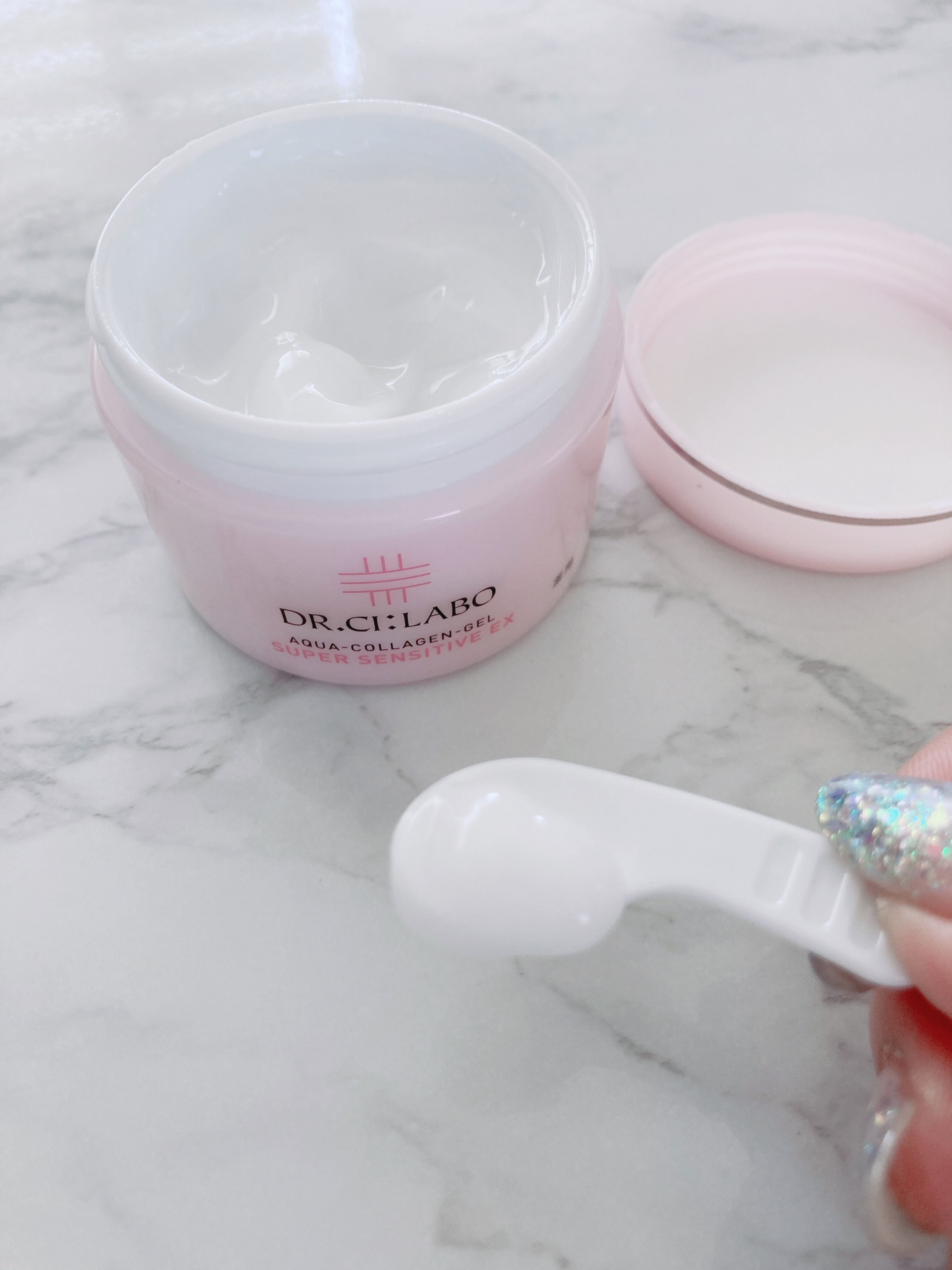 薬用アクアコラーゲンゲル スーパーセンシティブEX/ドクターシーラボⓇ/オールインワン化粧品を使ったクチコミ（3枚目）