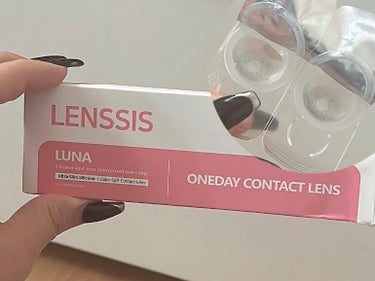 LENSSIS ルナーシリーズのクチコミ「最近気に入ってるLENSSISのコンタクト💓

ルナーシリーズルナーグレー
LENSSISのカ.....」（1枚目）