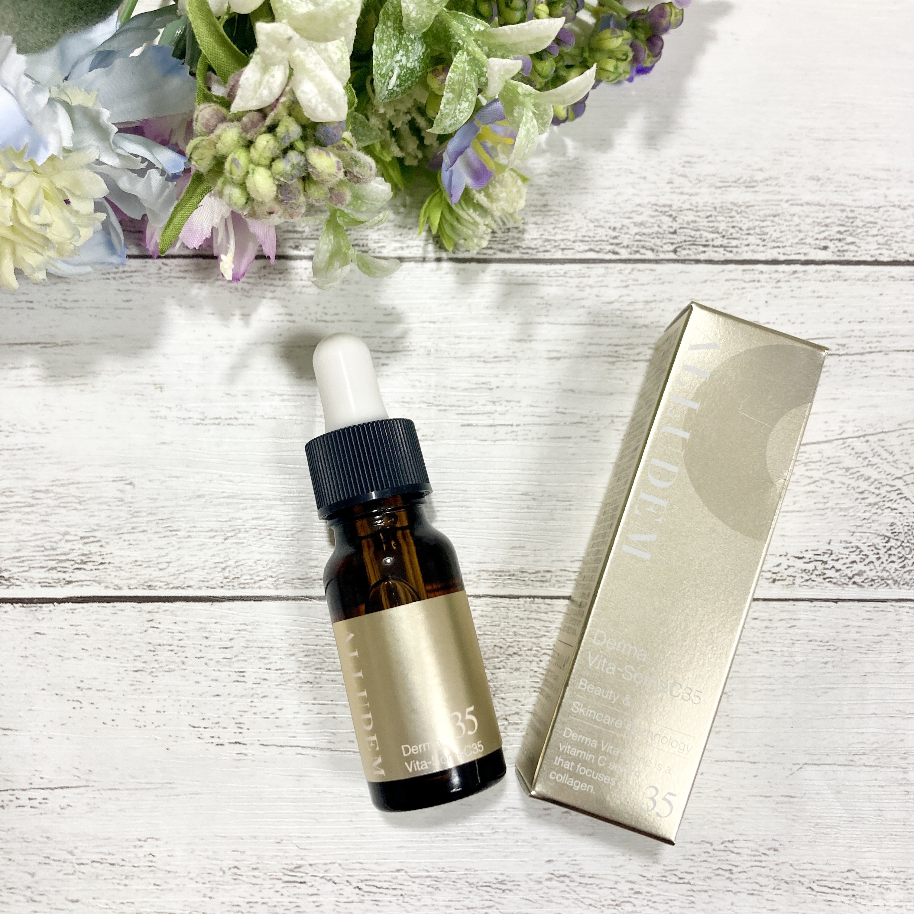 ダーマビタソームC35/ALLUDEM/美容液を使ったクチコミ（3枚目）