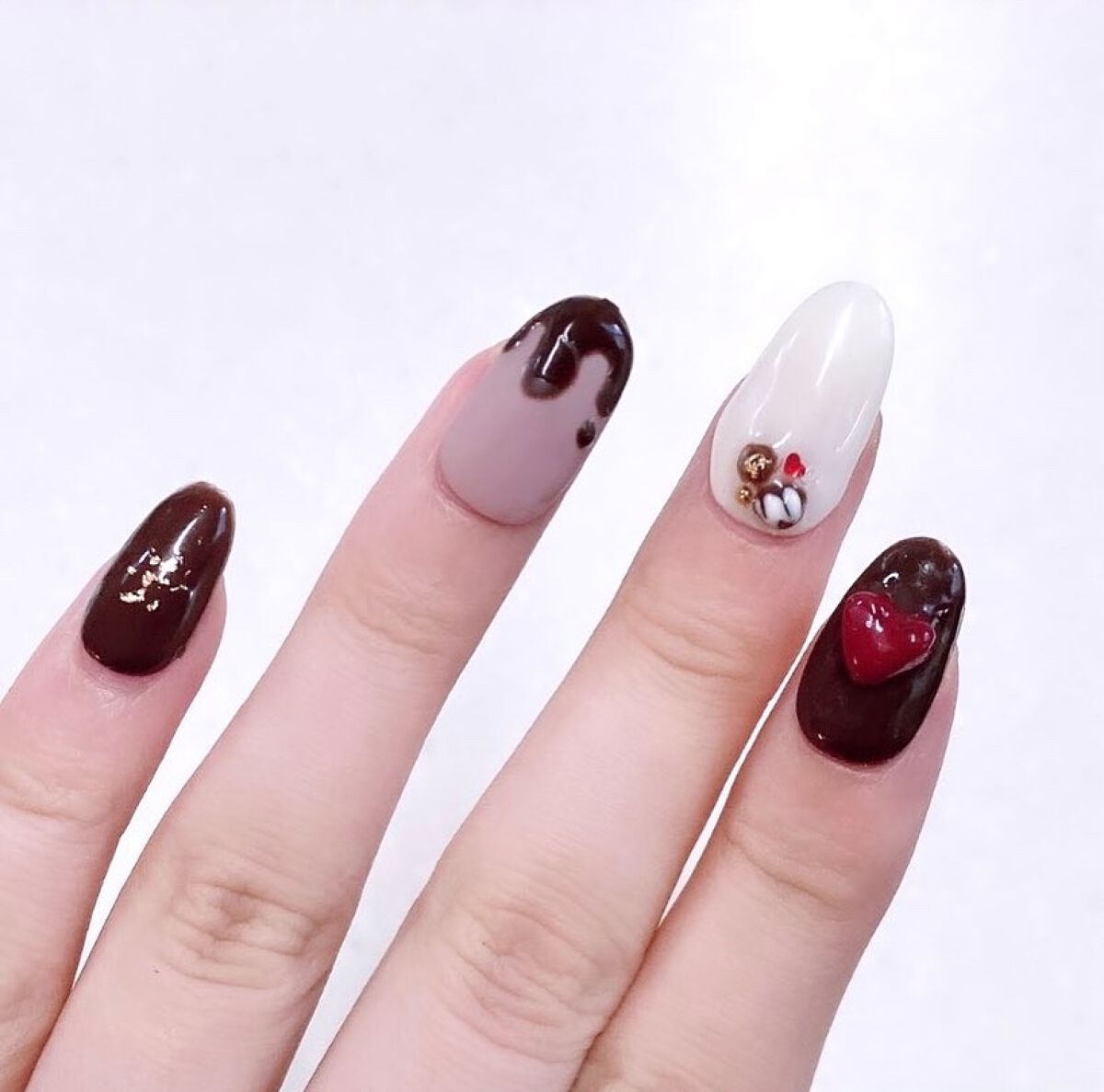 ジェルネイル（ライト対応）/セリア/ジェルネイルを使ったクチコミ（2枚目）