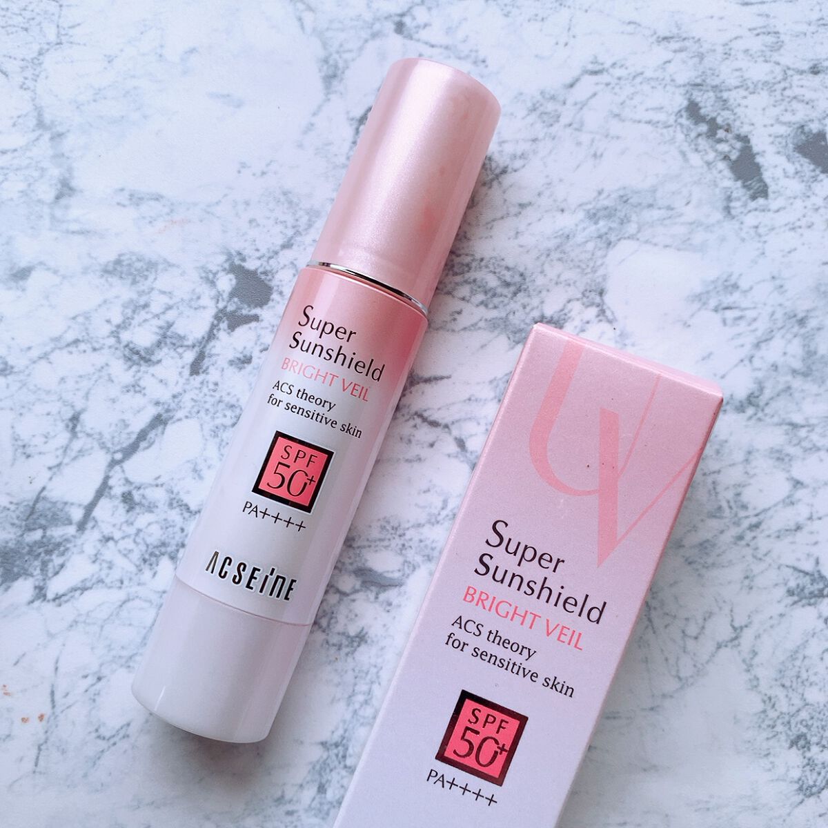 スーパーサンシールド ブライトヴェール/ACSEINE/化粧下地を使ったクチコミ(1枚目)