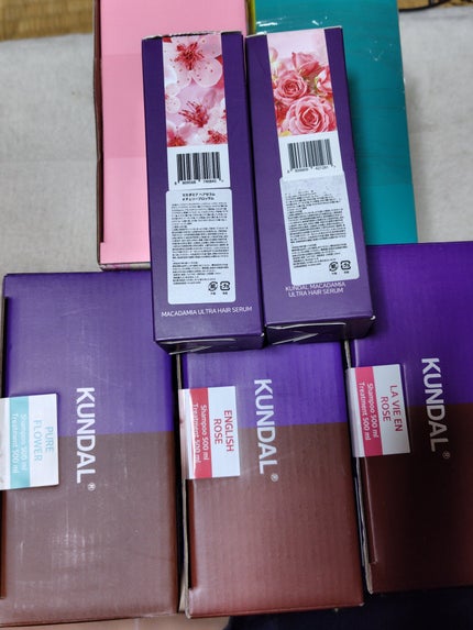 マカダミア ウルトラヘアセラム  チェリーブラッサム(Cherry Blossom)/KUNDAL/ヘアオイルを使ったクチコミ(1枚目)