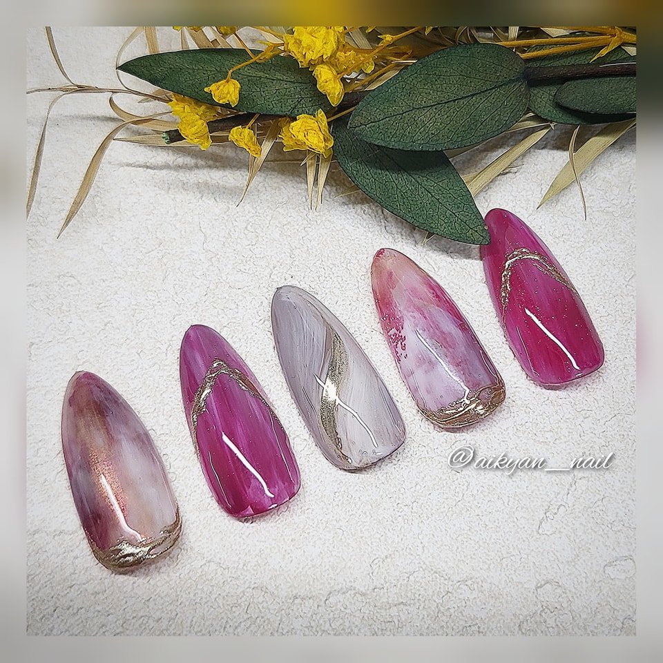 AQUA COLOR GEL/AQUA NAIL/ジェルネイルを使ったクチコミ（2枚目）