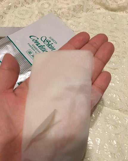 アルビオン 薬用スキンコンディショナー エッセンシャル ペーパーマスク E/ALBION/シートマスク・パックを使ったクチコミ(2枚目)