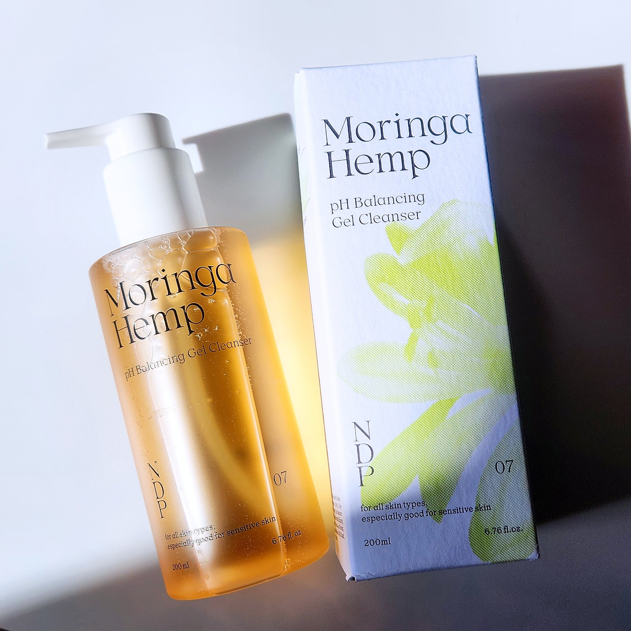 モリンガヘンプpHバランシングジェルクレンザー/NATURAL DERMA PROJECT/クレンジングジェルを使ったクチコミ（1枚目）