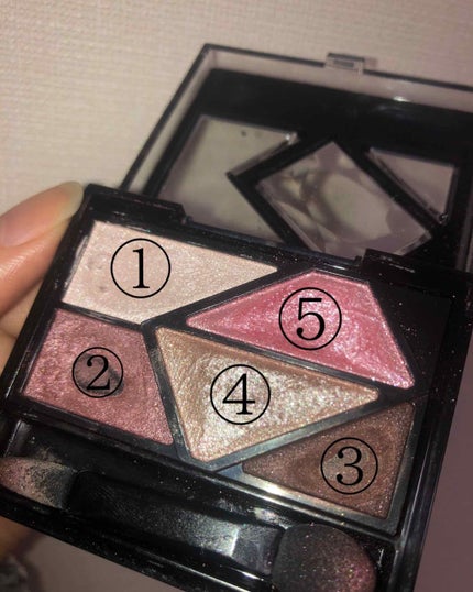 メタルグラマーアイズ/KATE/アイシャドウパレットを使ったクチコミ(3枚目)