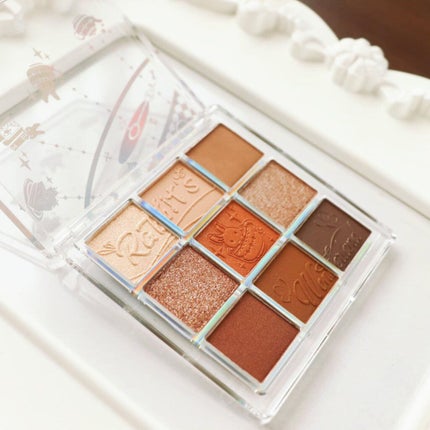 クォーツ 9色アイシャドウパレット(ドリームランドアイシャドウ)/ZEESEA/アイシャドウパレットを使ったクチコミ(2枚目)