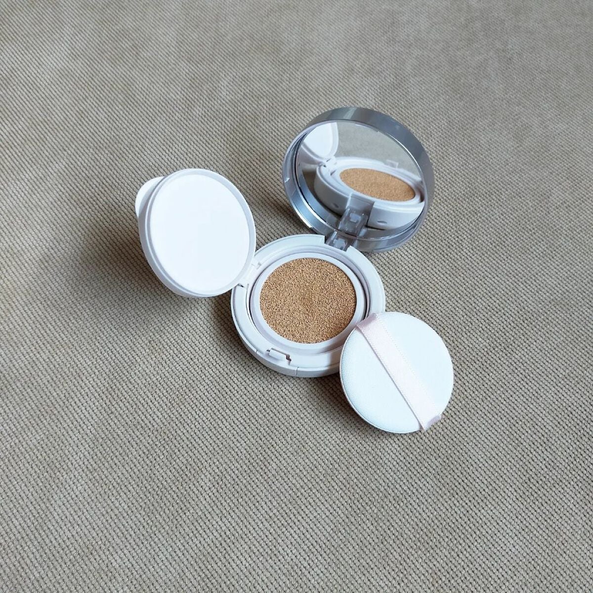 リンクルホワイトクッションファンデーション/コラリッチ/クッションファンデーションを使ったクチコミ(3枚目)