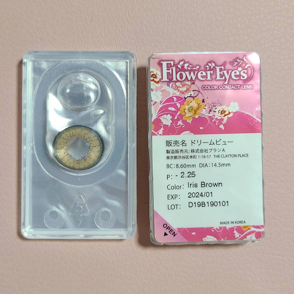 フラワーアイズR/株式会社ビューフロンティア/カラーコンタクトレンズを使ったクチコミ（3枚目）