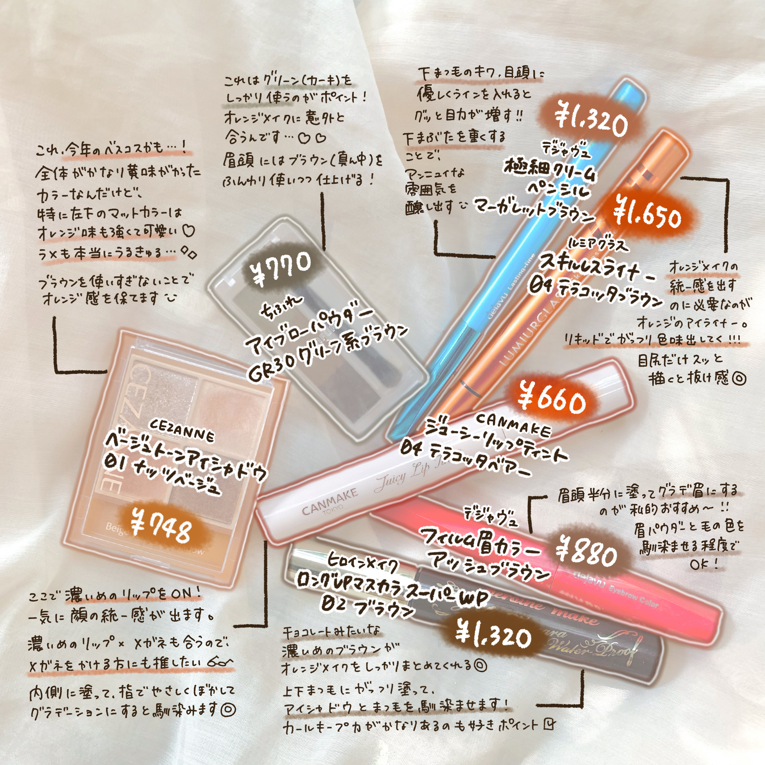 フィルム眉カラー/デジャヴュ/眉マスカラを使ったクチコミ（2枚目）