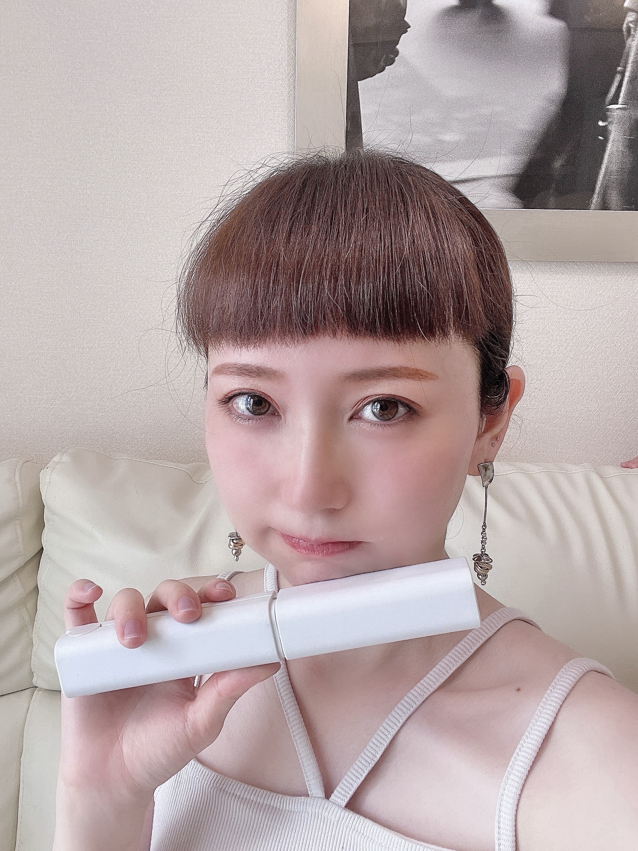 コードレスストレートアイロン/サンキューマート/ストレートアイロンを使ったクチコミ（1枚目）