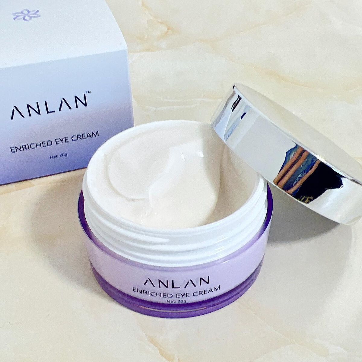 mayu on LIPS 「♡ANLANエンリッチドアイクリームANLANの独自開発成分(..」(1枚目)