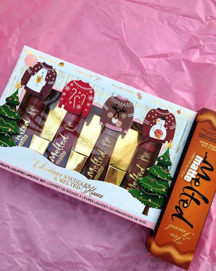 メルテッド リキッド マット ロングウェア リップスティック/Too Faced/口紅を使ったクチコミ(2枚目)
