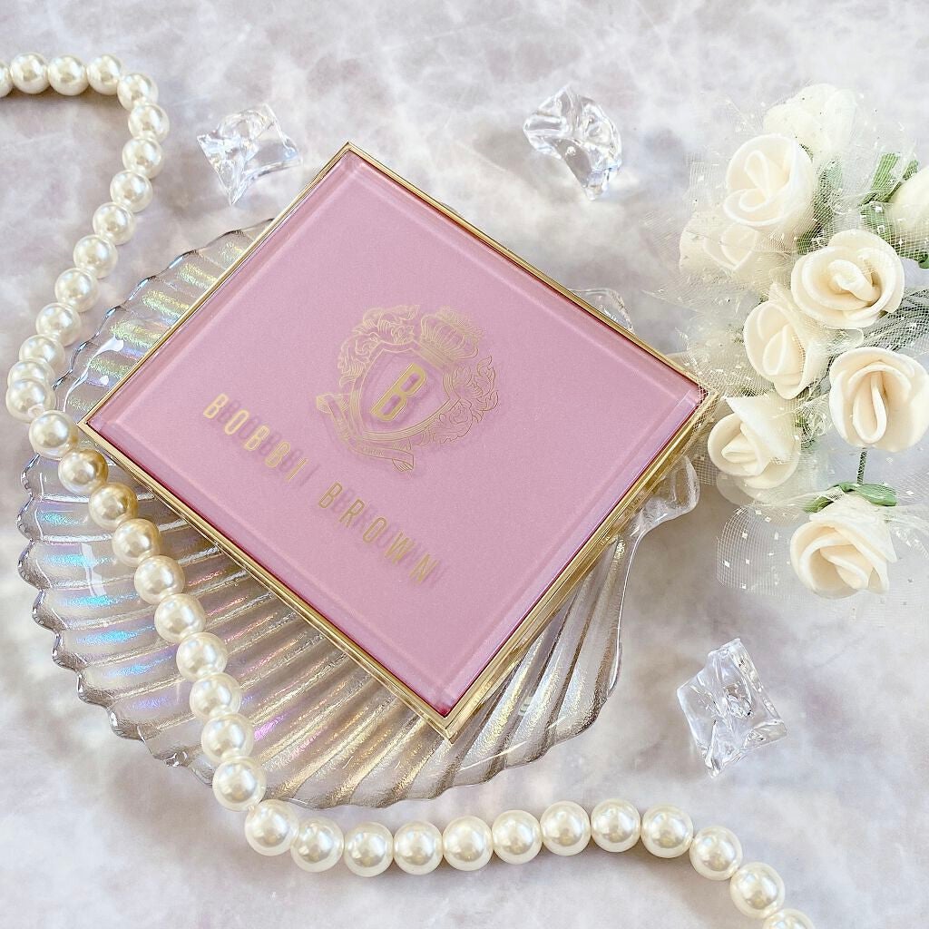 ピンク グロウ リュクス アイシャドウ パレット/BOBBI BROWN/アイシャドウパレットを使ったクチコミ(9枚目)